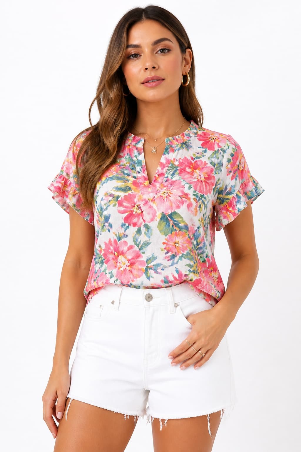 Floral Print Blouse