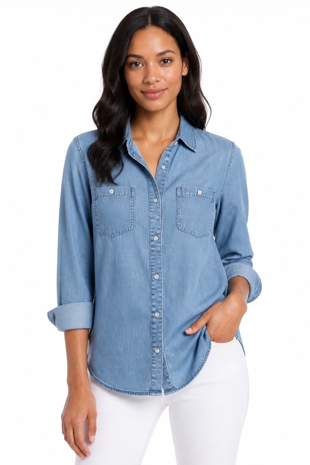 Chambray Denim Shirt